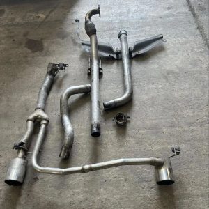 Pd130/150 milltek decat and centre section and custom R32 style back box